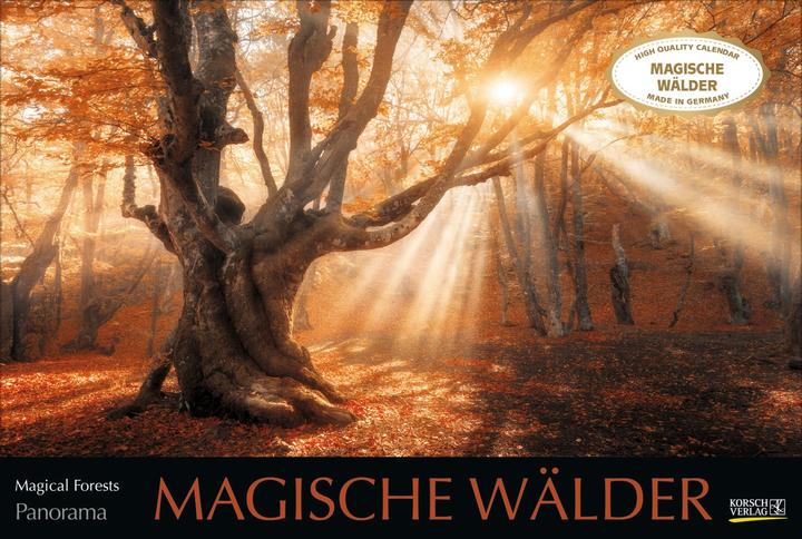 Produktbild Magische Wälder 2025 (58 x 39 cm, Deutsch)