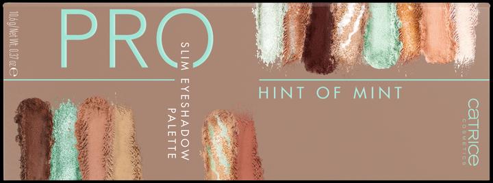 Produktbild Catrice Pro Hint of Mint Slim Eyeshadow Palette (010 Aesthetic Vibes)