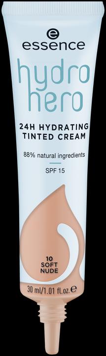 Actual product image essence Day cream Hydro hero 24 h tinted cream soft Nude 30 ml (10 Soft Nude)