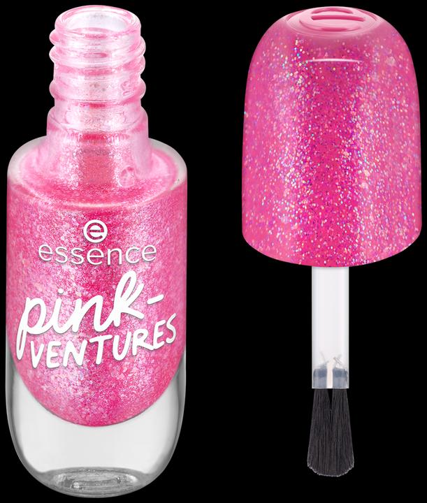 Actual product image essence Nail polish Gel Nail 07 pinkVENTURES (07 pinkVENTURES, Colour paint)