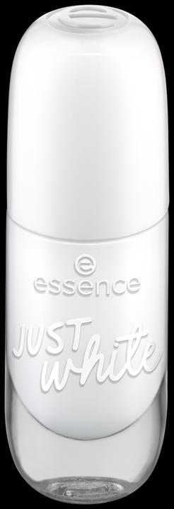 Produktbild essence gel nail (33 JUST white, Gel-Effekt Nagellack)