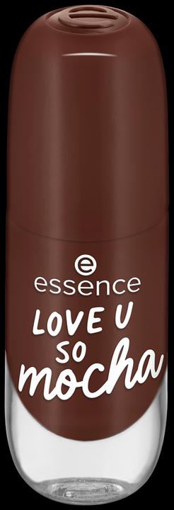 Actual product image essence Nail polish Gel Nail 34 LOVE U SO mocha (34 LOVE U SO mocha, Gel-Effect Nail Polish)