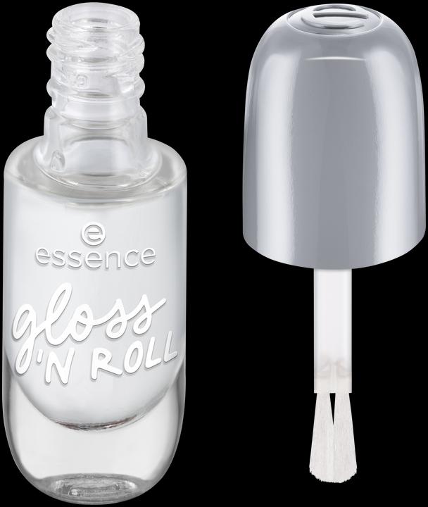 Actual product image essence gel nail colour (01 gloss 'N ROLL, Colour paint)