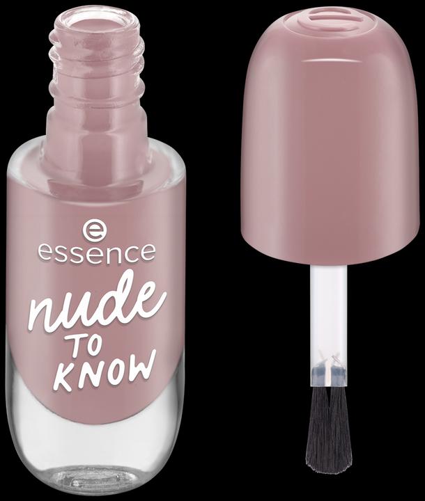 Image du produit essence Vernis à ongles gel Nail 30 nude TO KNOW (Nude, Vernis à ongles effet gel)