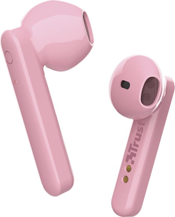 Produktbild Trust Primo Touch Bt Earphones Pink (12 h, Kabellos)