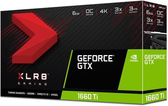 Image du produit PNY GeForce GTX 1660Ti XLR8 Gaming (6 Go)