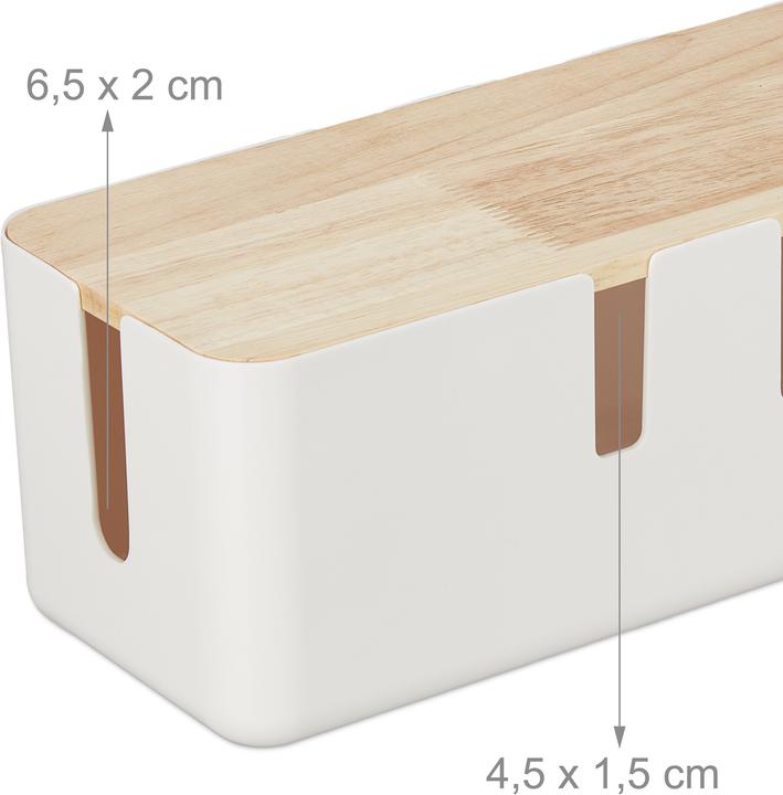 Actual product image Relaxdays Cable box