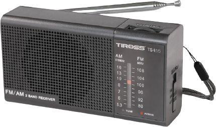Actual product image Tiross Radio TS-455CZ (FM, AM)