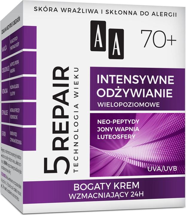 Immagine prodotto Oceanic Age Technology 5Repair 70+ crema viso rigenerante giorno e notte 50ml (50 ml, Crema 24h)