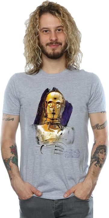 Produktbild Star Wars The Last Jedi C3PO Brushed TShirt (M)