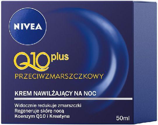 Actual product image NIVEA Q10 Power Moisturizing Anti-Wrinkle Night Cream 50ml (50 ml, Night cream)