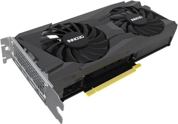 Actual product image Inno3D GeForce RTX 3050 8GB Twin X2 OC vaizdo plokštė - 8GB DDR6, 3x DisplayPort/1x HDMI (8 GB)