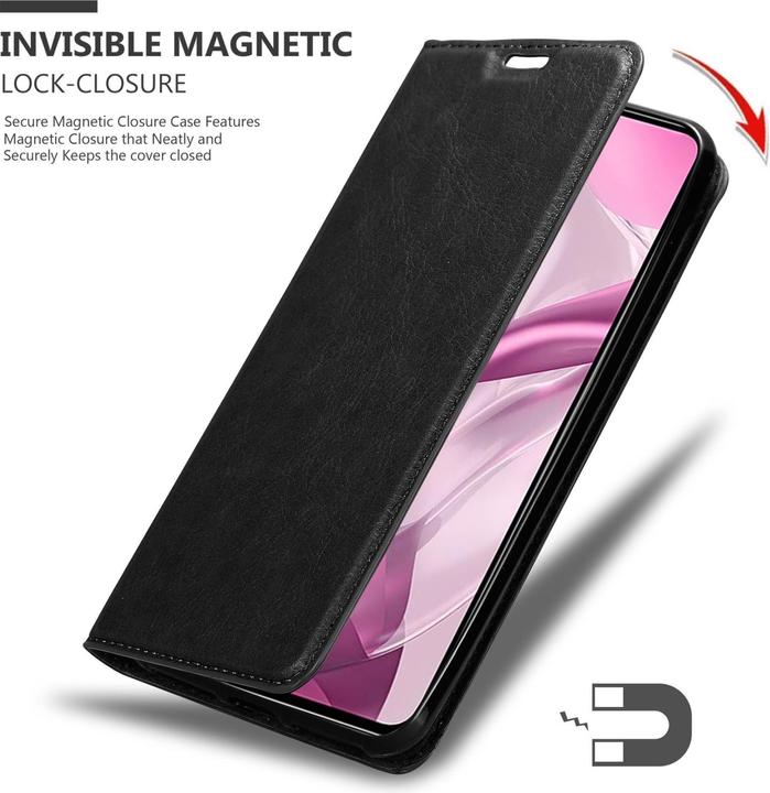 Produktbild Cadorabo Book Invis. Magnet Hülle (Xiaomi Mi 11 Lite, Xiaomi Mi 11 Lite 5G, Xiaomi Mi 11 Lite 5G NE)