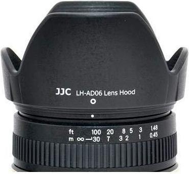 Actual product image JJC lens hood Tamron Ad06 sun visor