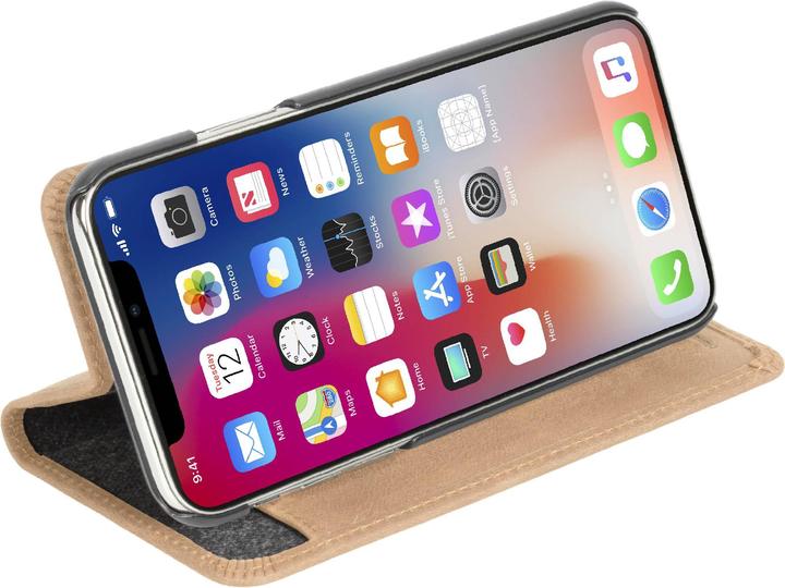 Produktbild Krusell Sunne 4 Card FolioWallet Apple iPhone XS Max vintage nude (Apple iPhone XS Max)