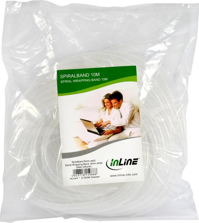 Image du produit InLine Bande en spirale 10m (Tuyau spiralé pour câble, 1000 cm)
