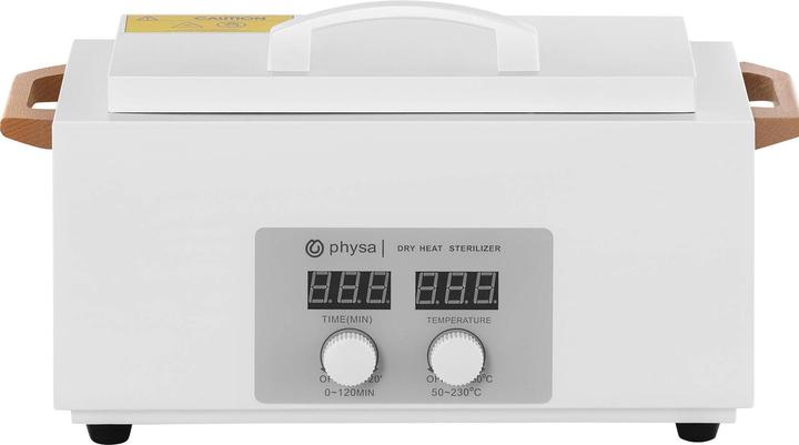 Produktbild Physa Heissluftsterilisator 1,8 L Fusspflege 50 - 230 °C Desinfektion Nagelstudio 300 W