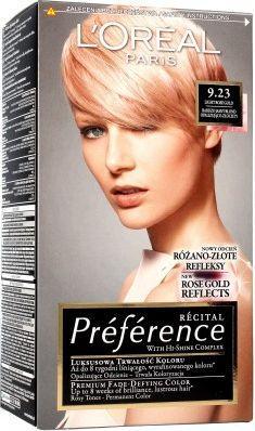 L'Oréal Paris L'Oreal Paris Recital Preference Hair Dye 9.23 Pure Rose (9.23 Pure Rose)