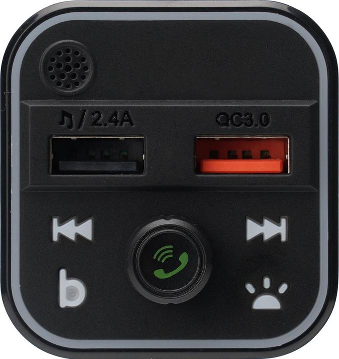 Produktbild Casativo FM Transmitter mit Bluetooth 5 und Freisprechfunktion