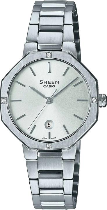Actual product image Casio Sheen - SHE-4543D-7AUER (Analogue wristwatch, 28 mm)