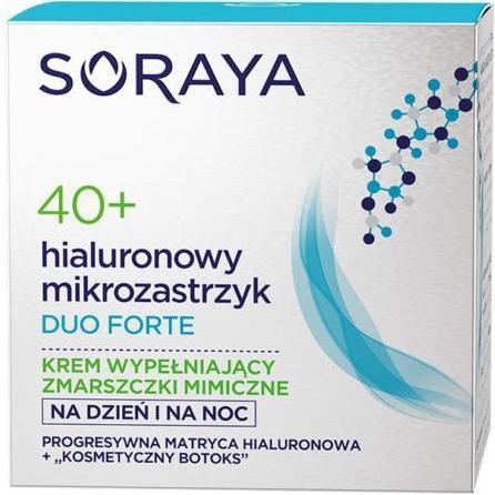 Produktbild Soraya Hyaluronic Micro Syringe Duo Forte 40+ cream filling mimic wrinkles day and night 50ml (50 ml, 24h Creme)