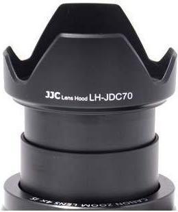 Actual product image JJC lens hood Lh-dc70 Lhdc70 for Canon Powershot G1x