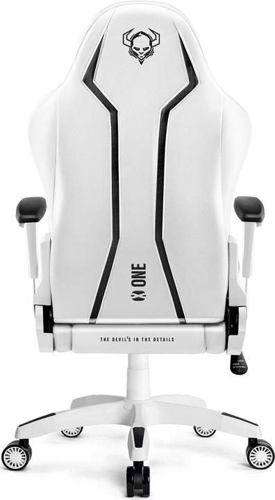 Actual product image Diablo Gaming chair X-One 2.0 Gaming Chair King, White-black