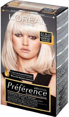 Produktbild L'Oréal Paris L'Oréal Preference hair dye Z2 10.21 Stockholm (Z2 10.21 Stockholm)
