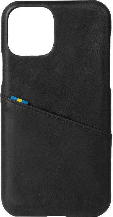 Productafbeelding Krusell Sunne CardCover Apple iPhone 12 mini vintage zwart (62155) (Apple iPhone 12 mini)