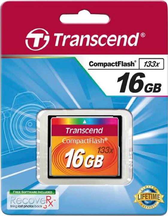 Produktbild Transcend CompactFlash Ultra Speed Card (16 GB, CF)