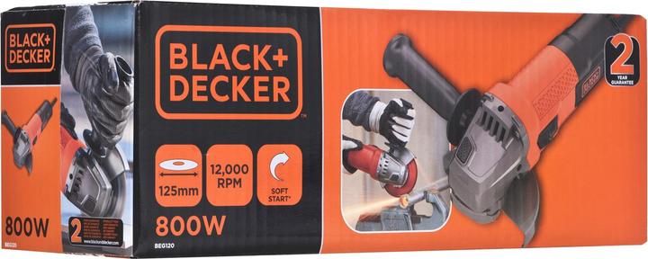 Produktbild Black & Decker Schleifwinkel BEG120-QS (125 mm) (125 mm)