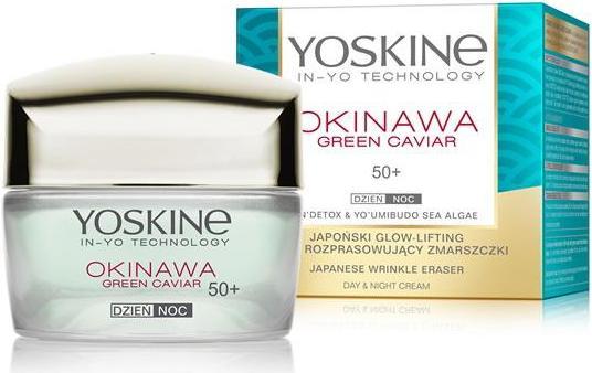 Image du produit Yoskine Okinawa Žalias Caviar 50+ Crème japonaise éclat-lift pour effacer les rides de jour et de nuit 50ml (50 ml, Crème 24h)