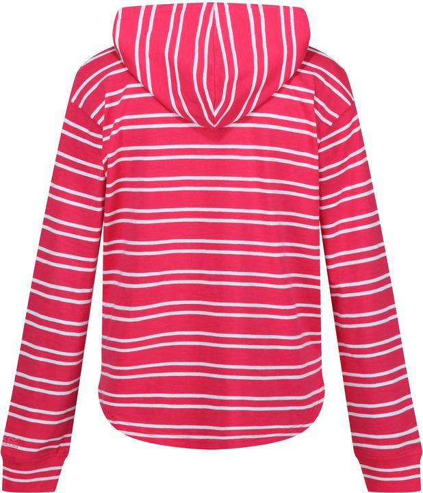 Actual product image Regatta Womens/Ladies Minerve Stripe V Neck Hoodie (34 D)
