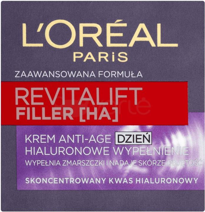 Immagine prodotto L'Oréal Paris L'Oréal Revitalift Filler (HA) crema viso con acido ialuronico 50ml (50 ml, Crema da giorno)