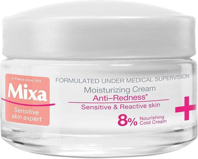 Image du produit Mixa Crème hydratante anti-rougeurs pour peaux sensibles 50ml (50 ml, Crème 24h)