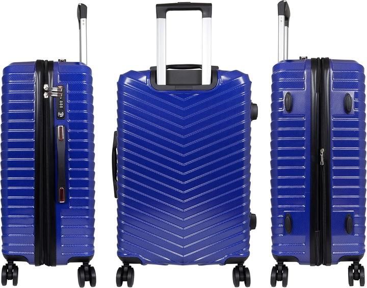 Produktbild Trendyshop365 Reisekoffer mit TSA-Schloss (95 l, L (90 - 115l))