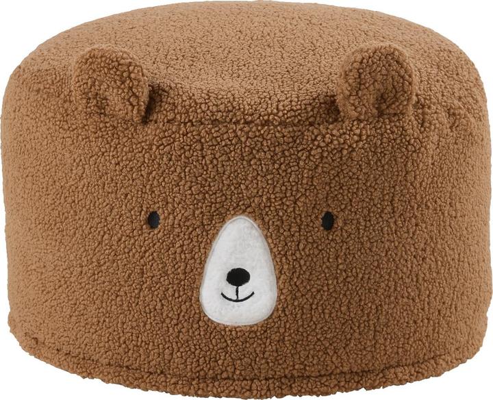 Image du produit Vertbaudet Kinderzimmer Sitzsack BÄR aus Teddyfleece