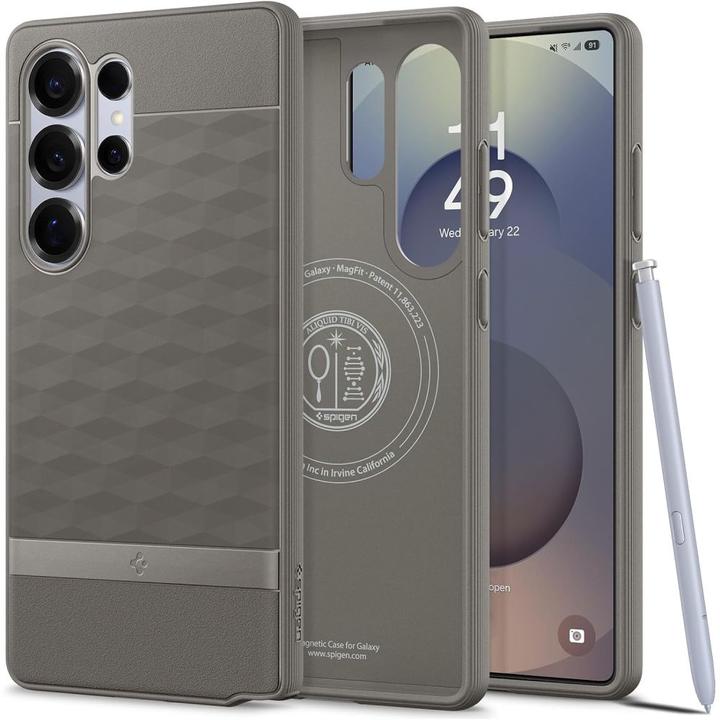 Actual product image Spigen Caseology Parallax Mag MagSafe Case for Samsung Galaxy S25 Ultra - Gray (Samsung Galaxy S25 Ultra)