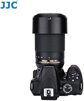 Actual product image JJC lens hood Nikon Hb-77 lens hood