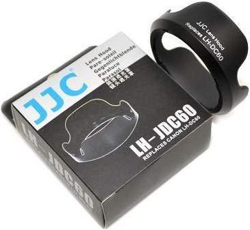 Actual product image JJC lens hood Canon Lh-dc60 hood for Sx30 Sx20 Sx10 Sx1 Is