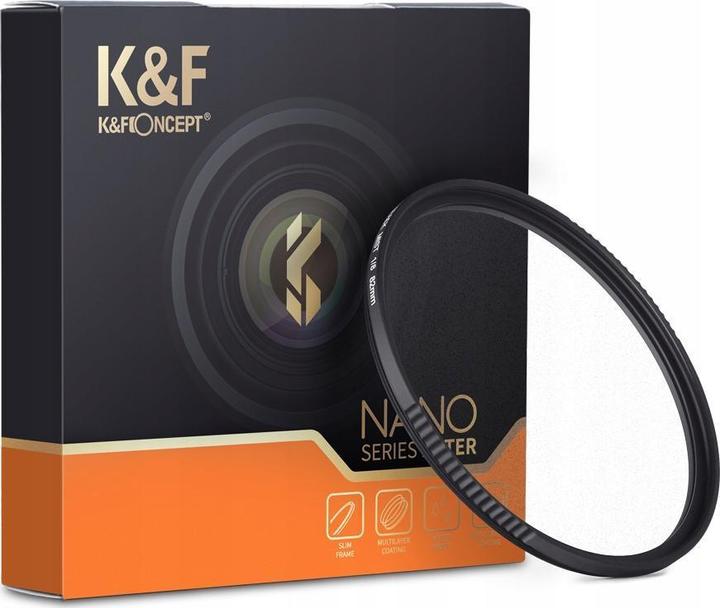 Produktbild K&F Concept Filter K&F Filter Diffuser HD Black Mist 1/8 K&F 46mm 46 mm (46 mm, Black Mist Filter)