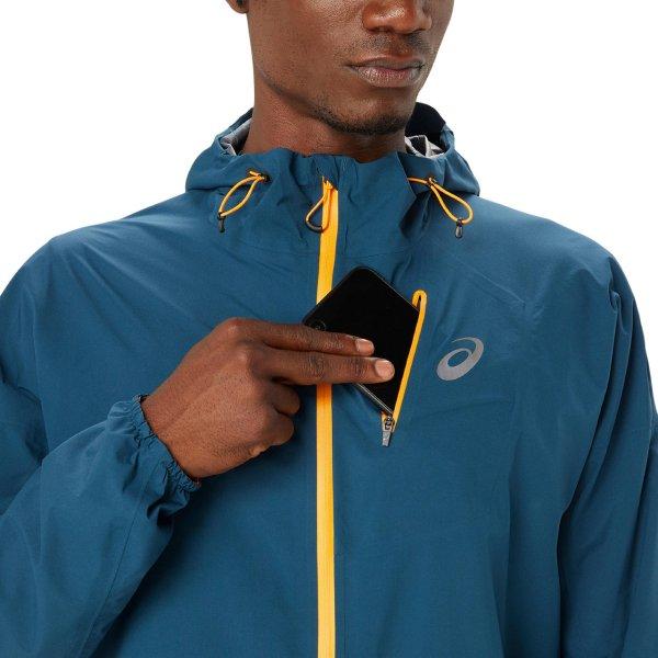 Image du produit ASICS Performance Fujitrail Waterp Jacket Men Magnetic Blue (S)