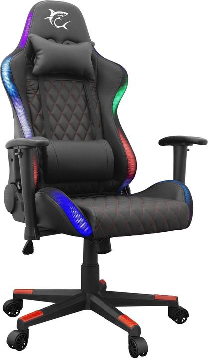 Actual product image White Shark Gaming Chair Thunderbolt RGB GC-90042 Gaming Chair, Black