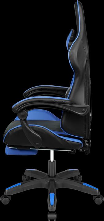 Image du produit Krüger&Matz Fauteuil de jeu Warrior GX-150 Gaming Chair, noir-bleu