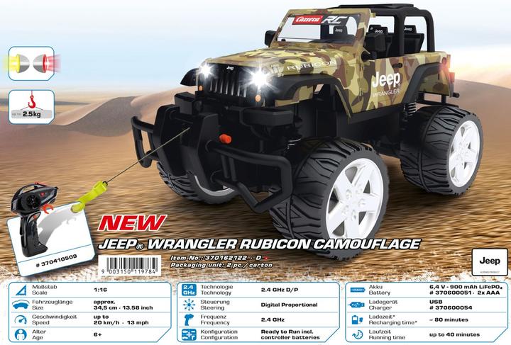 Produktbild Carrera Jeep Wrangler Rubicon