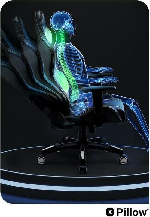 Image du produit Diablo Chaise de jeu X-One 2.0 Gaming Chair Normal, Noir-Blanc