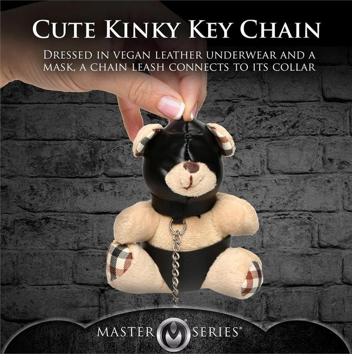 Produktbild Master Series Geknebelter Teddybär Schlüsselanhänger