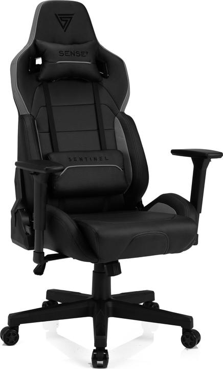 Actual product image Sense Gaming chair Sense7 Sentinel Gaming Chair, Black-gray