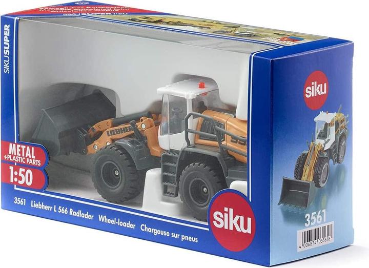 Immagine prodotto Siku Pala gommata Liebherr L556 Super, 1:50, metallo, plastica, da 3 anni