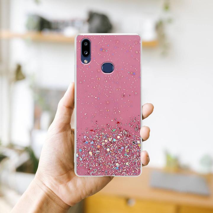 Immagine prodotto Cadorabo Copertura in TPU scintillante (Samsung Galaxy A10s, Samsung Galaxy M01s)